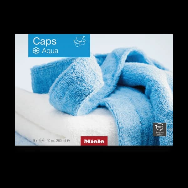 Miele Aqua tøymyknerkapsler, 9 stk
