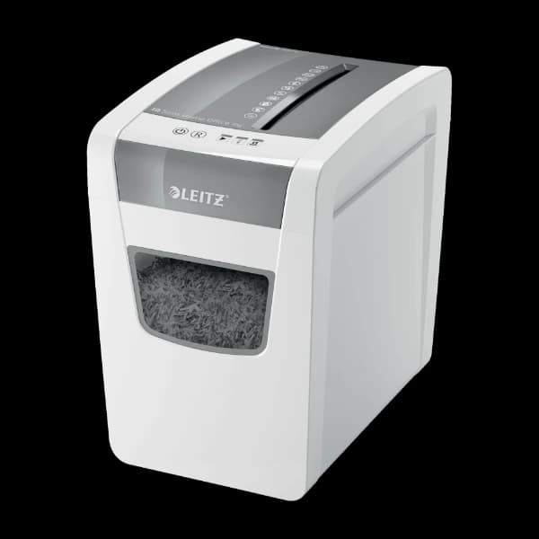 Leitz Iq Slim Office P-4 Makuleringsmaskin Kryssmakulering 22 cm, hvit