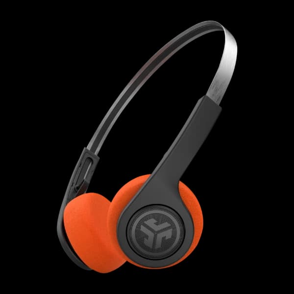 JLab Rewind Retro Bluetooth hodetelefoner svart/oransje