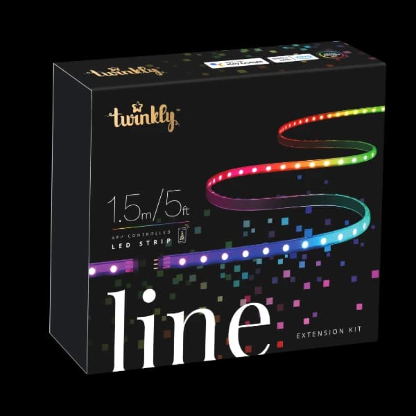 Twinkly WiFi RGB Line LED lightstrip forlengelse 1,5 m