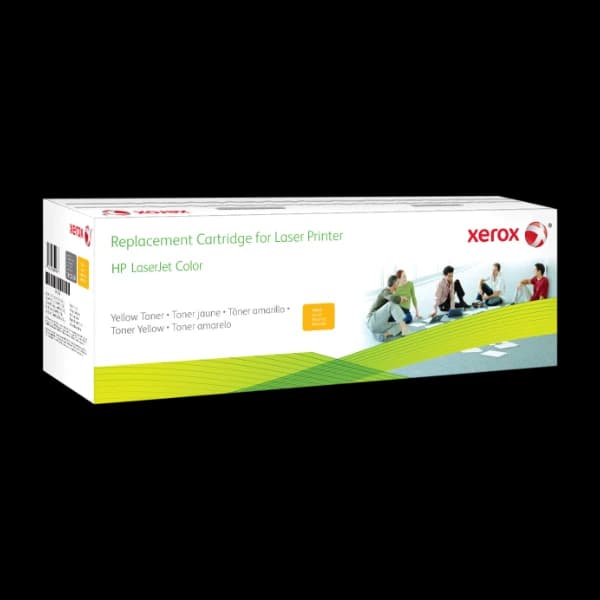 Xerox gul blekkpatron. tilsvarer Hp Cf362A. Kompatibel med Hp Colour Laserjet Enterprise m552,