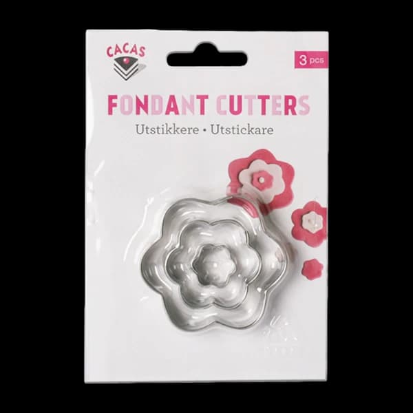 Cacas Utstikker Blomster Sett 3 stk.