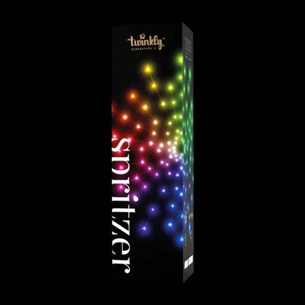 Twinkly WiFi RGB Spritzer julelys 200 LED