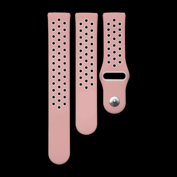 Triacle Sport-Rem Fitbit Charge 3/4 rosa/hvit
