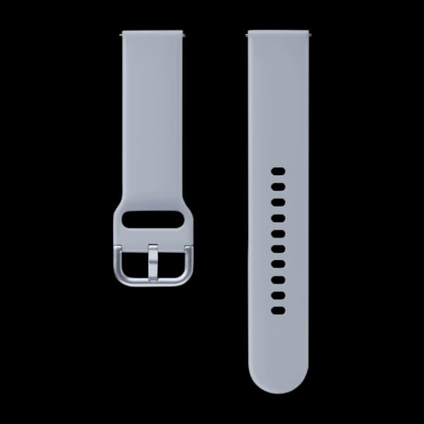 Samsung Galaxy Watch Active/Active2 band 20 mm, sølv