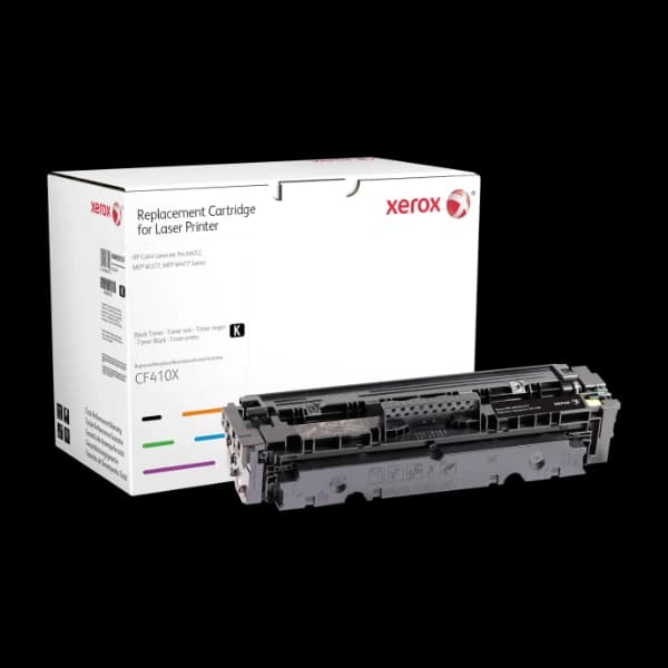 Xerox svart blekkpatron. tilsvarer Hp CF410X. Kompatibel med Hp Color Laserjet Pro Mfp m477,