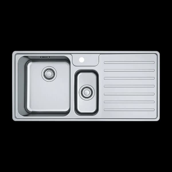 Franke Bell BCX 251 venstre, stålvask