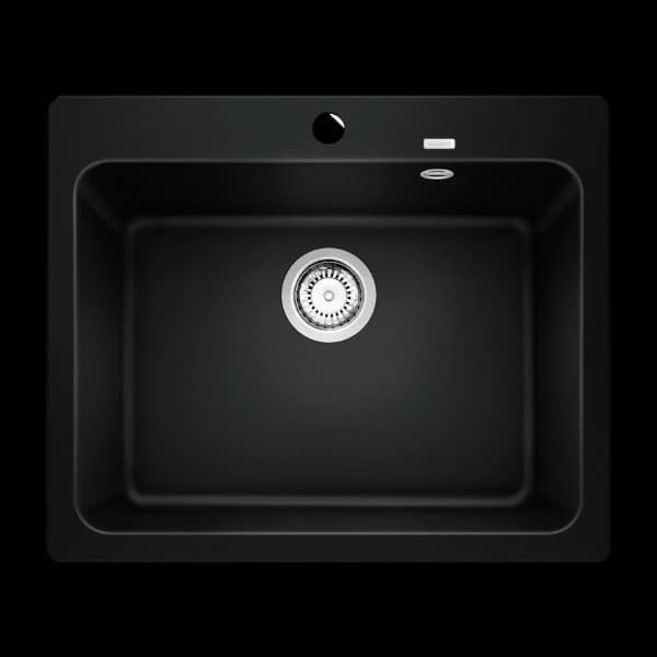 Blanco Naya 6 Silgranit™ Puradur™, svart vask