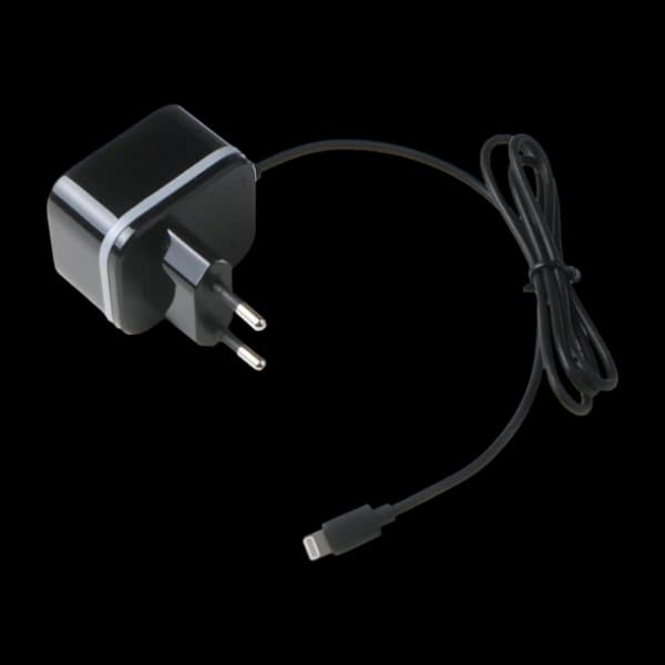 Eletra vegglader 0,8 M Lightning, sort