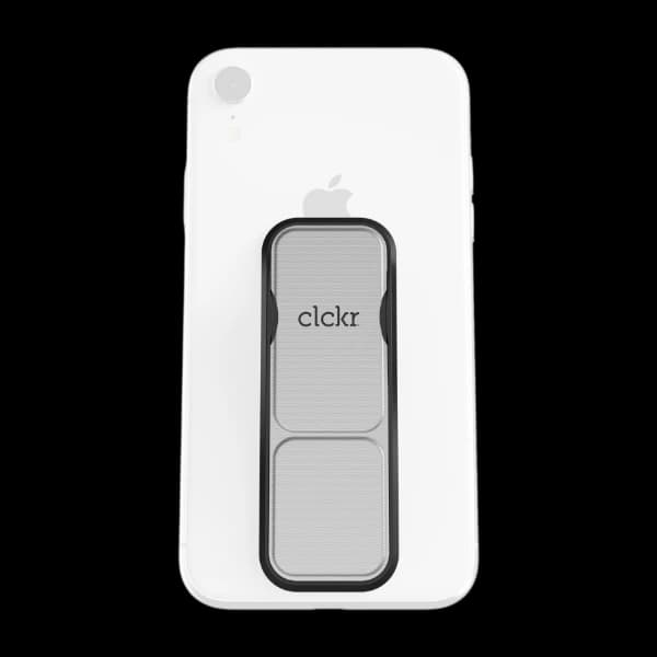 Clckr Universal Gripebånd S metallic, sølv