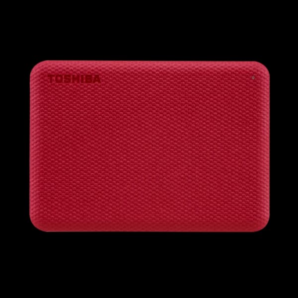 Toshiba Canvio Advance 1 TB, rød