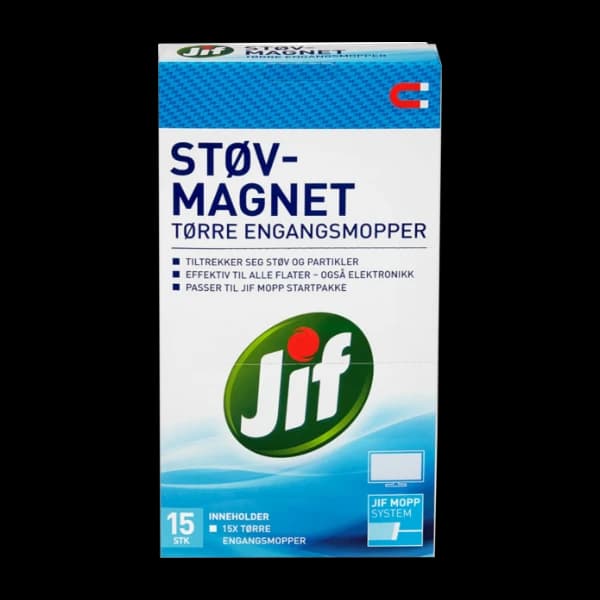 JIF engangsklut støvmagnet