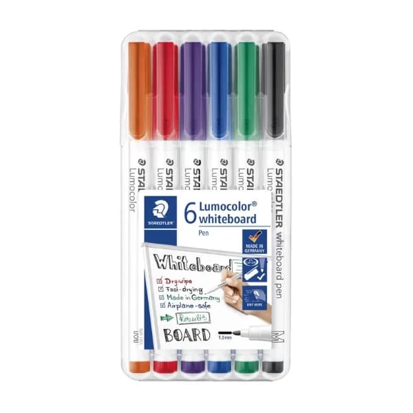 Staedtler whiteboard Markør 6 stk