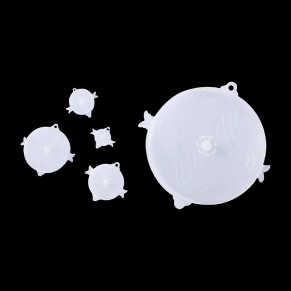 UniLid silikonlokk Clear frost