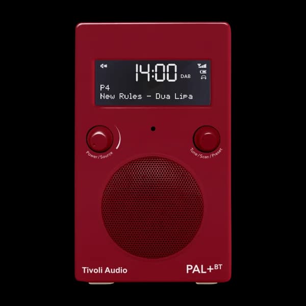 Tivoli Audio Pal+ BT radio GEN2, rød
