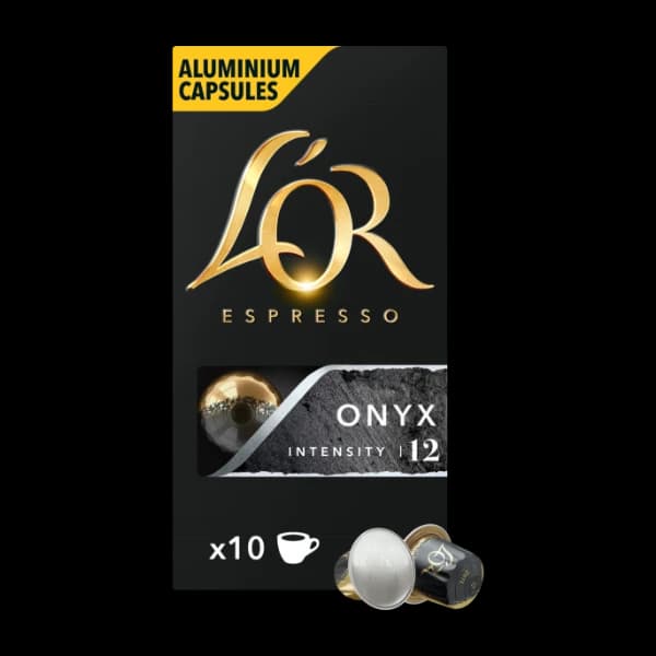 L'Or espresso Onyx kaffekapsler, 10 stk