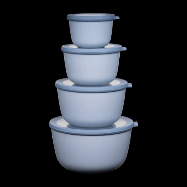 Mepal Cirqula Sett med 4 stk Nordic, blue