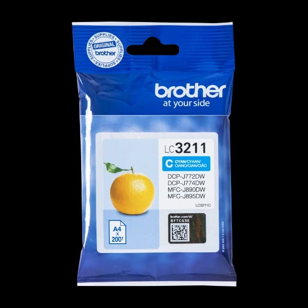 Brother LC-3211C blekkpatron Original, cyan