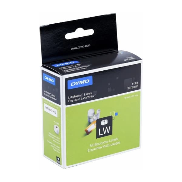 Dymo LW - Etiketter til Generell Bruk - 19 X 51 mm - s0722550