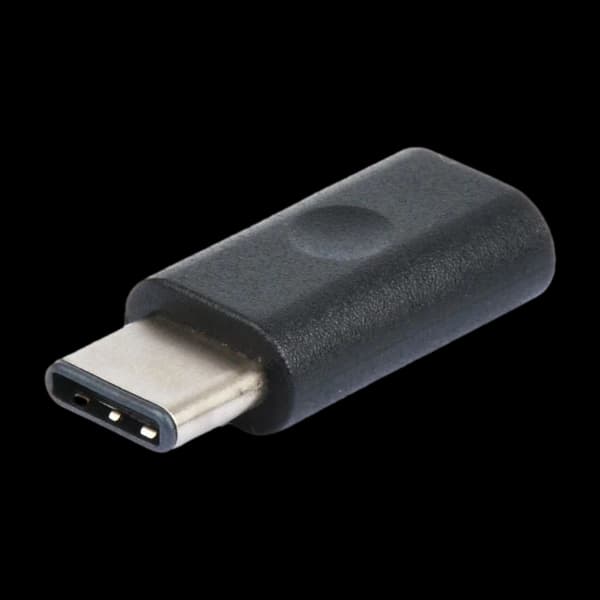 Qnect adapter USB-C hane - Micro-USB han