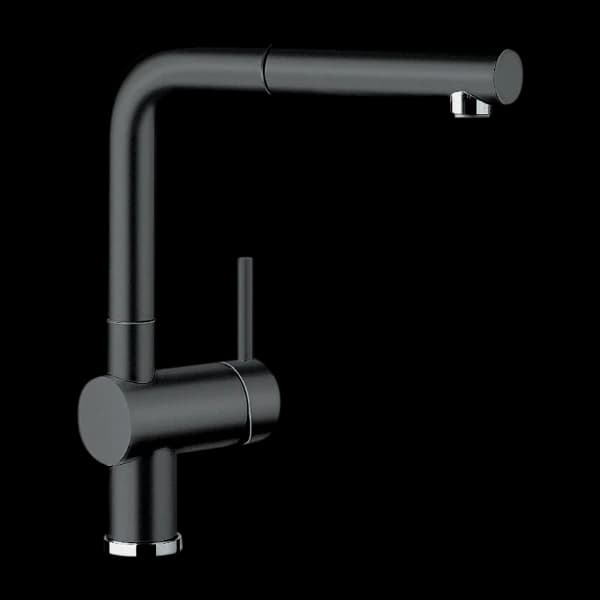 BLANCO LINUS-S KERAMISK KJØKKEN BLANDEBATTERI, SVART