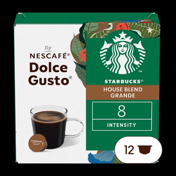 Starbucks House Blend kaffekapsler By Nescafe Dolce gusto