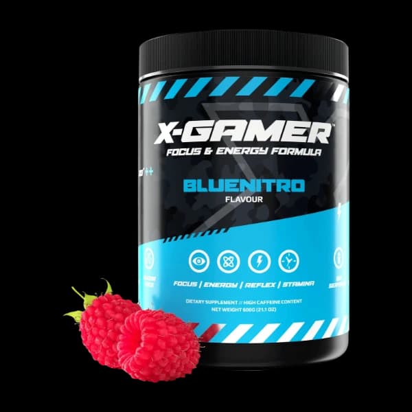 X-Gamer X-Tubz, bluenitro Energidrikk 600g