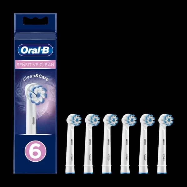 Oral-B Sensitive Clean børstehode, 6 stk