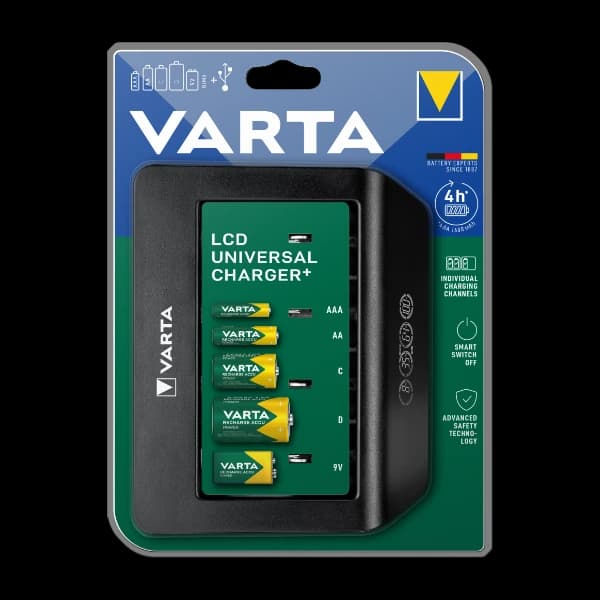 Varta LCD universallader