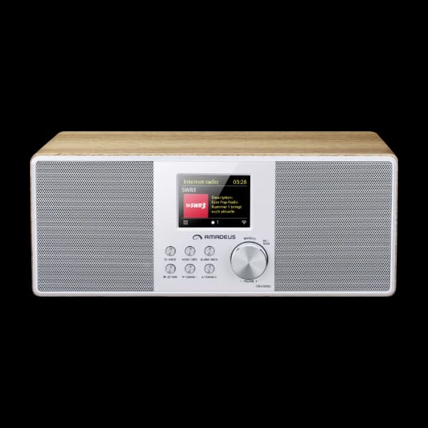 Amadeus Crescendo DAB+ WiFi radio, Lyst tre