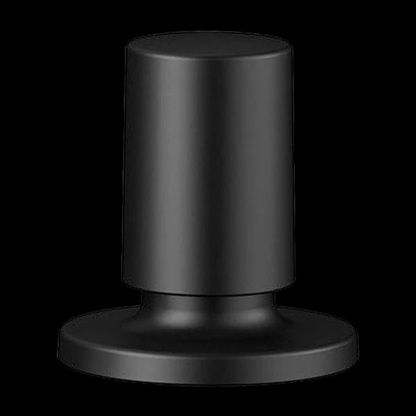 Blanco Round Lift Lever De-Lux, matt svart