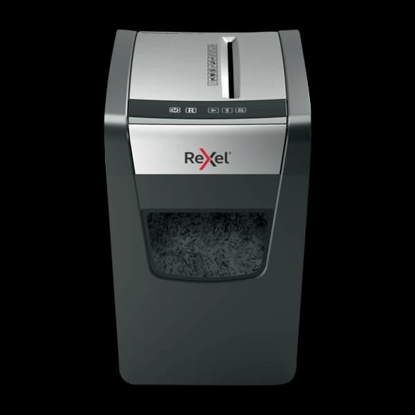 Rexel Momentum X312-Sl Makuleringsmaskin Partikkelkutt-Makulering svart, grå