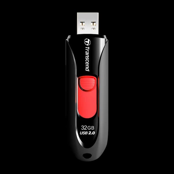 Transcend USB 2.0 32Gb Blk Jetflash 590