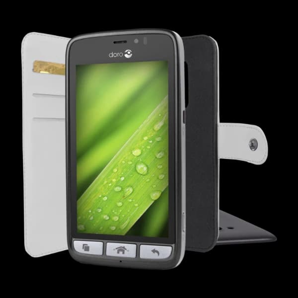 Doro Wallet Case 8030, hvit