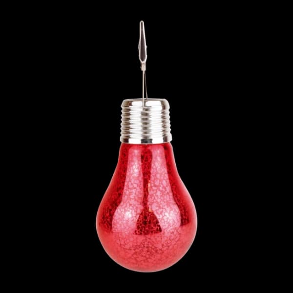 Kulz Soldrevet pære E27, rød