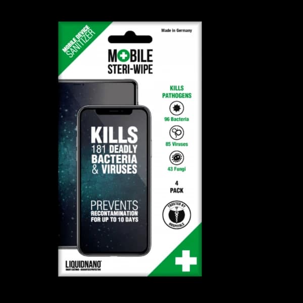 LiquidNano mobile Steri-Wipes 6-pack