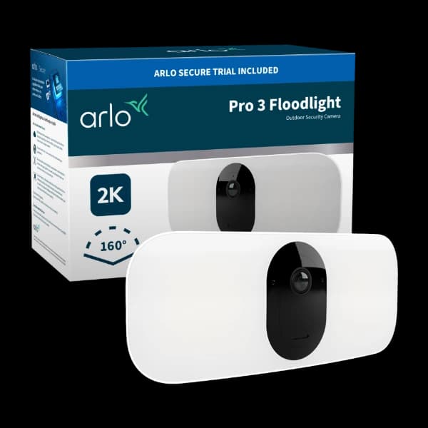 Arlo Pro 3 Flomlyskamera, hvit