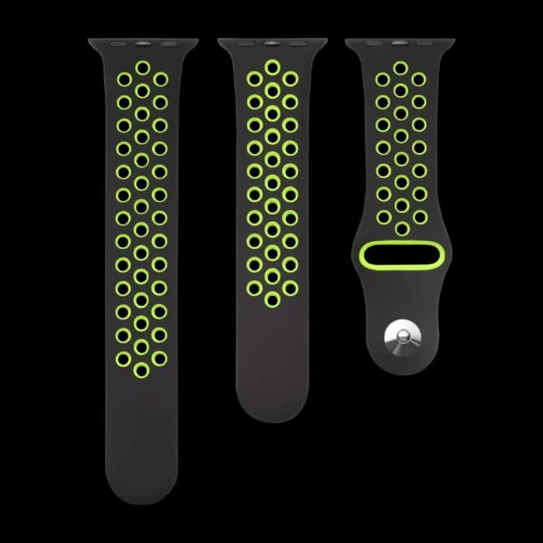 Triacle Sport-Rem Apple Watch 38/40/41 mm svart/grønn