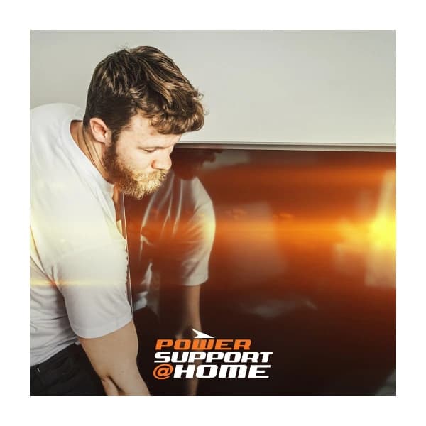 Montering av TV på vegg (veggfeste selges separat)