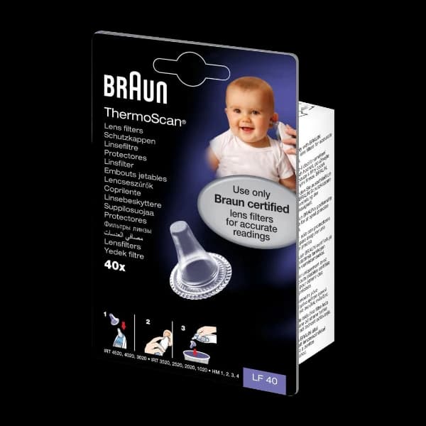 Braun LF40EULA Thermoscan lensfilters.