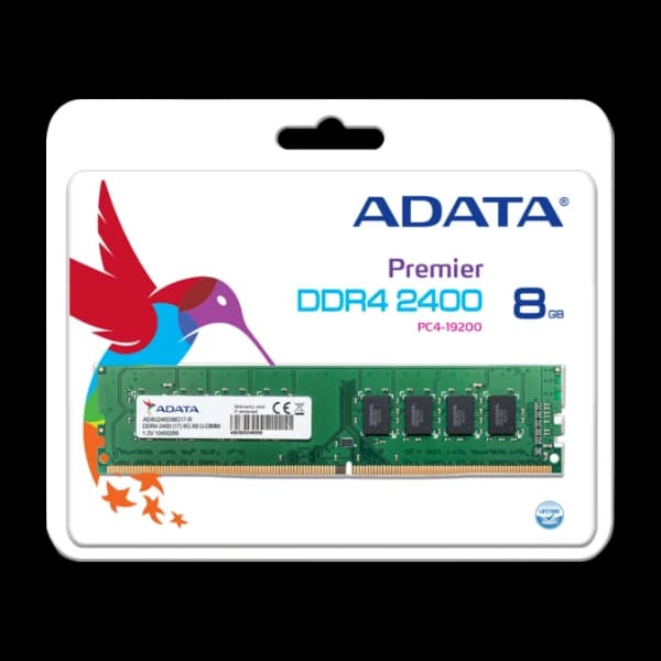 Adata DDR4 U Dimm 2400MHZ 8gb
