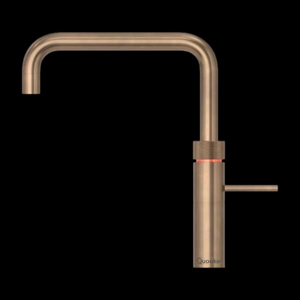 Quooker Fusion Square Kjøkkenkran, Aldret messing