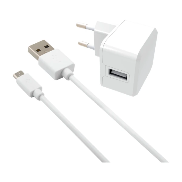 Essentials Wall Charger 2.4A musB 1m