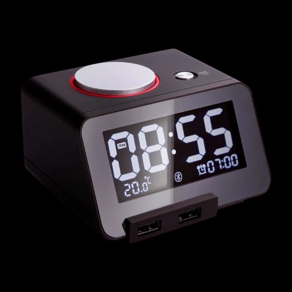 Homtime C1 Pro Bluetooth-Clock speaker, black