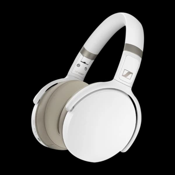 Sennheiser HD 450 støydempende hodetelefoner, hvit
