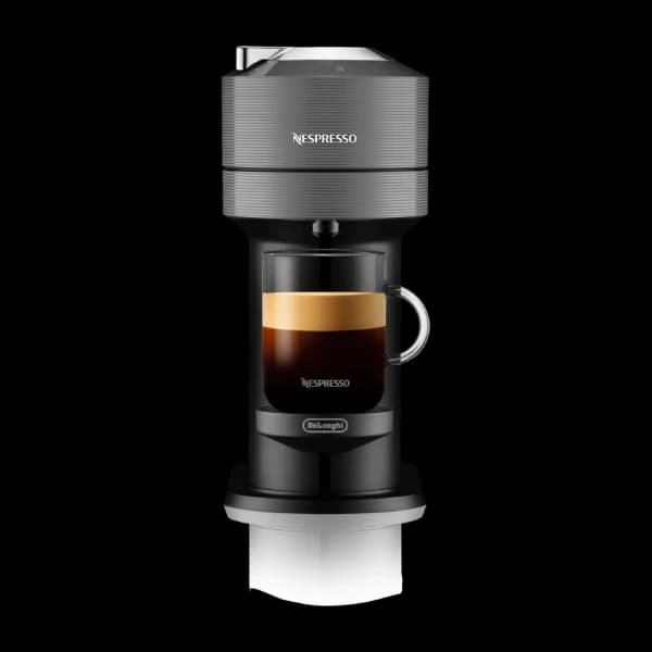 Nespresso Vertuo Next kapselmaskin By Delonghi, Mørk grå