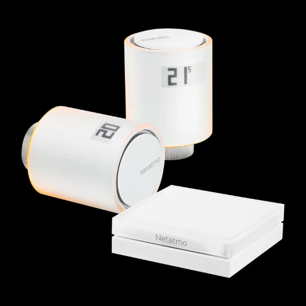 Netatmo Smart radiatortermostat Startpakke, 2Xtermostat nvp-en
