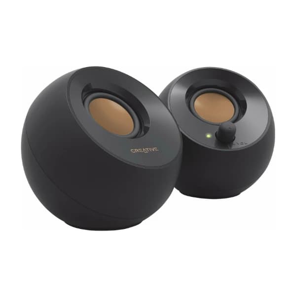 Creative Pebble 2.0 USB-høyttalere, svart