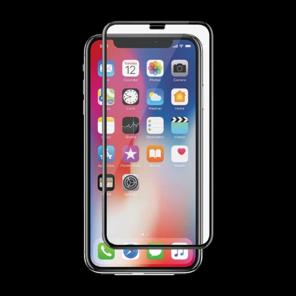 Panzer iPhone XR Kurvet, svart