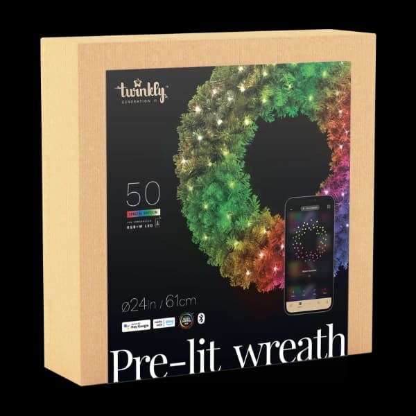 Twinkly WiFi Krans RGB+W 50 LED